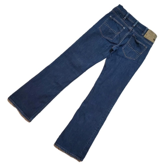 Ralph Lauren Women's Sz 27 Tribeca 114 Jeans Dark Blue Denim Bootcut Blue Label - Picture 2 of 10